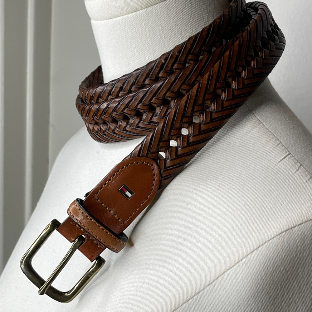 Tommy Hilfiger men’s braided belt size 40